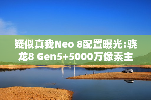 疑似真我Neo 8配置曝光:骁龙8 Gen5+5000万像素主摄