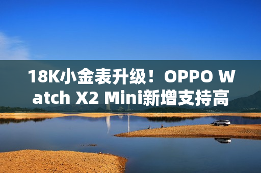 18K小金表升级！OPPO Watch X2 Mini新增支持高血压风险评估研究