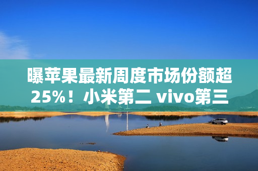 曝苹果最新周度市场份额超25%！小米第二 vivo第三