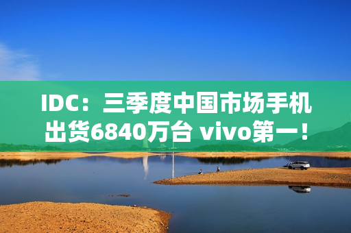 IDC：三季度中国市场手机出货6840万台 vivo第一！