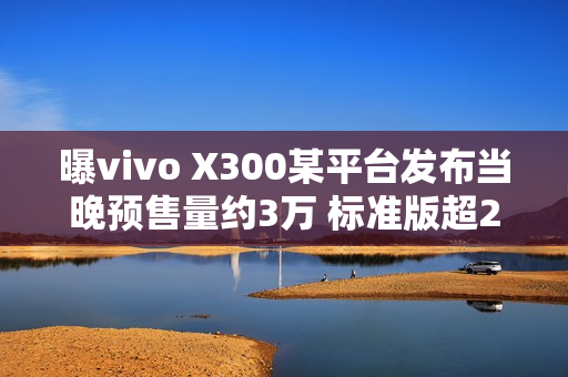 曝vivo X300某平台发布当晚预售量约3万 标准版超2万