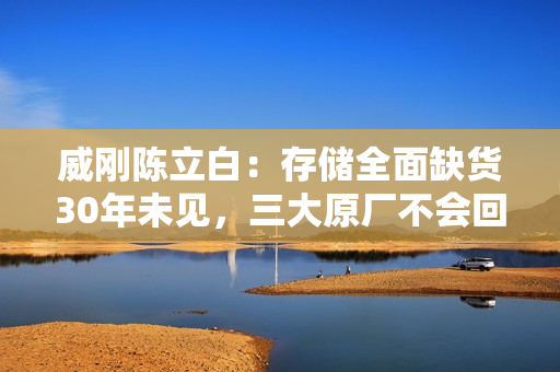 威刚陈立白：存储全面缺货30年未见，三大原厂不会回头生产DDR4