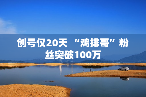 创号仅20天 “鸡排哥”粉丝突破100万