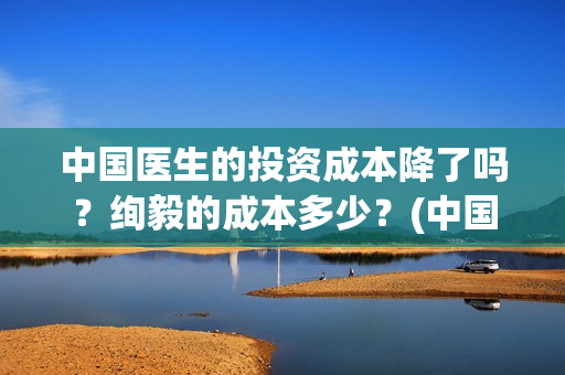 中国医生的投资成本降了吗？绚毅的成本多少？(中国医生的投资人)