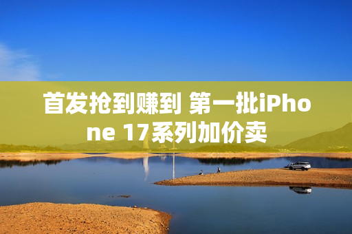 首发抢到赚到 第一批iPhone 17系列加价卖