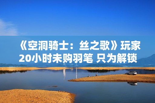 《空洞骑士：丝之歌》玩家20小时未购羽笔 只为解锁特殊颜色