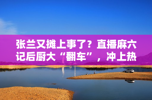 张兰又摊上事了？直播麻六记后厨大“翻车”，冲上热搜！