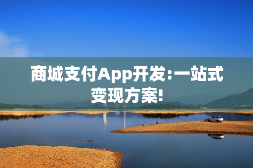 商城支付App开发:一站式变现方案!
