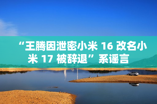 “王腾因泄密小米 16 改名小米 17 被辞退”系谣言