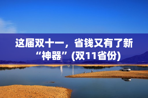 这届双十一，省钱又有了新“神器”(双11省份)