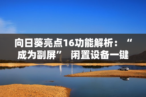 向日葵亮点16功能解析：“成为副屏”  闲置设备一键化身拓展屏