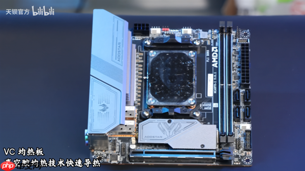 天钡发布首款Mini-ITX MoDT主板！9955HX3D+双万兆接口