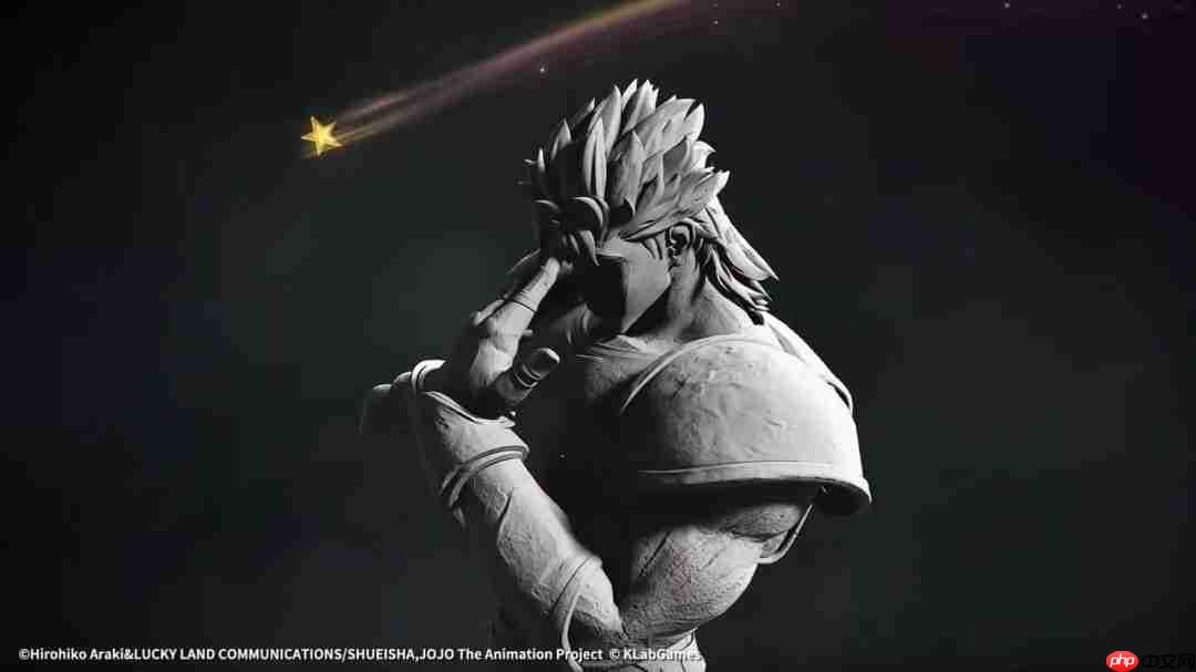 手游《JOJO的奇妙冒险：黄金赞歌》首曝PV&实机发布