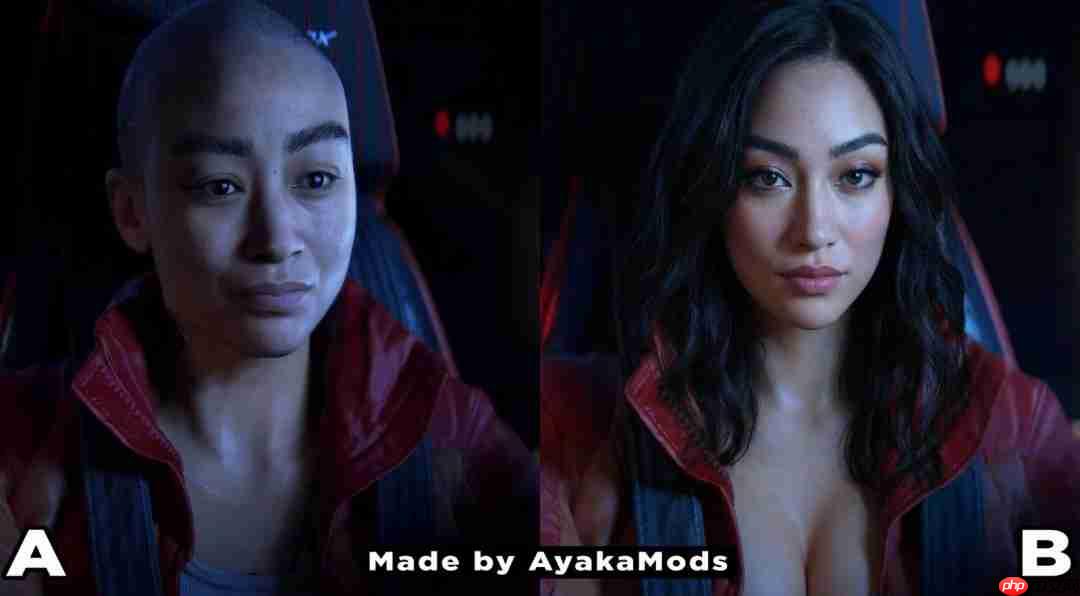 《星际：异端先知》光头女主被网友改成性感美女