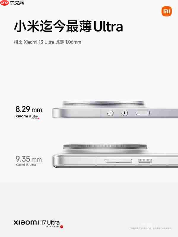 小米17 Ultra正式发布 搭载徕卡APO光学认证2亿像素镜头