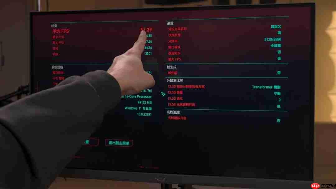 华硕发全球首款5K IPS电竞显示器 5090D带不动3A游戏《赛博朋克2077》