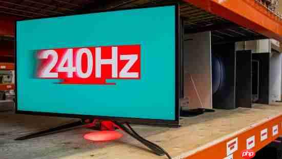 240Hz+显示器占比已近4成！你的显示器是多少？