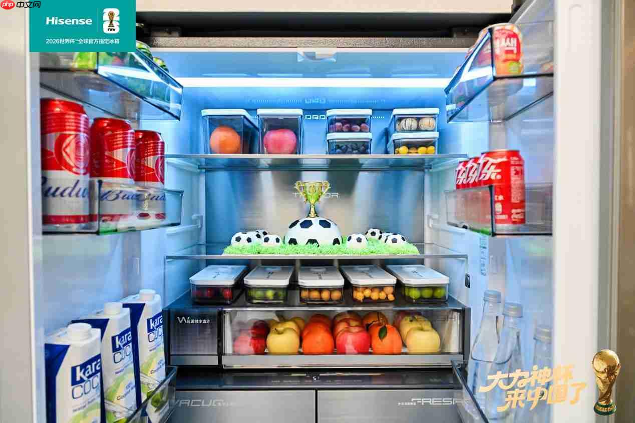 青岛打卡大力神杯！海信携世界杯定制冰箱揭秘“冠军级保鲜”密码
