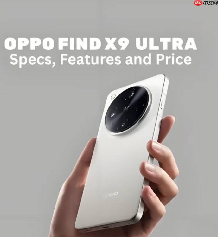 双2亿像素镜头+10X光学变焦 OPPO Find X9 Ultra有点狠！