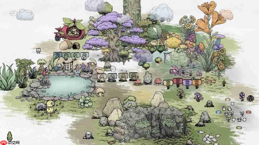 温馨沙盒涂色探索游戏《花园墨水》公开 支持中文配音