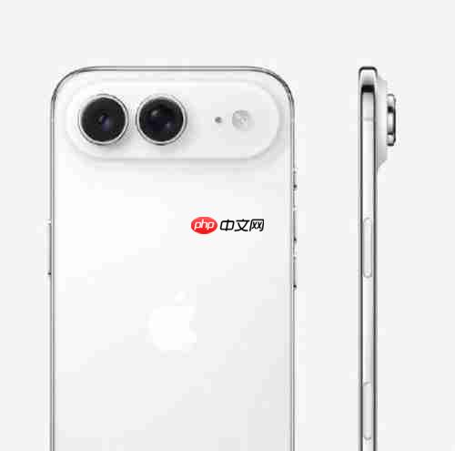 初代销量惨淡近乎停产！iPhone Air 2计划升级双摄+降价