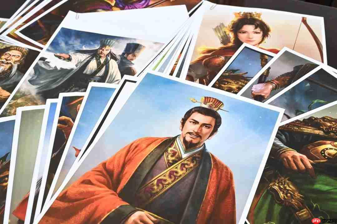 光荣《三国志》诞生40周年 部分角色插画设计的变迁