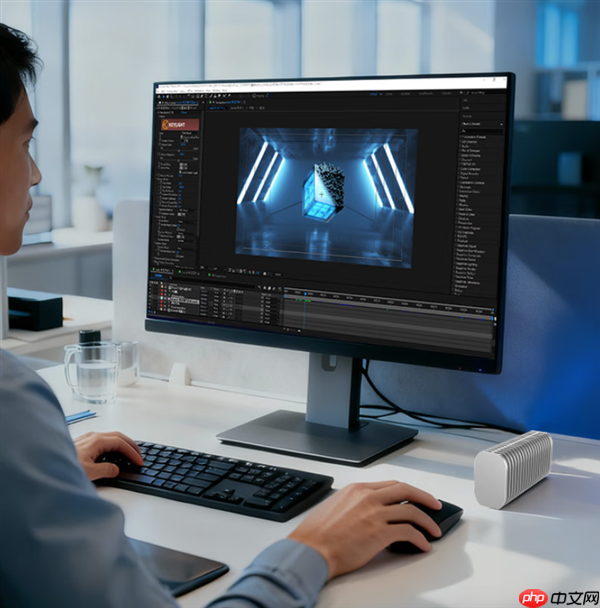 1399元 铁威马发布M.2硬盘盒：支持雷电5 6GB文件1秒传