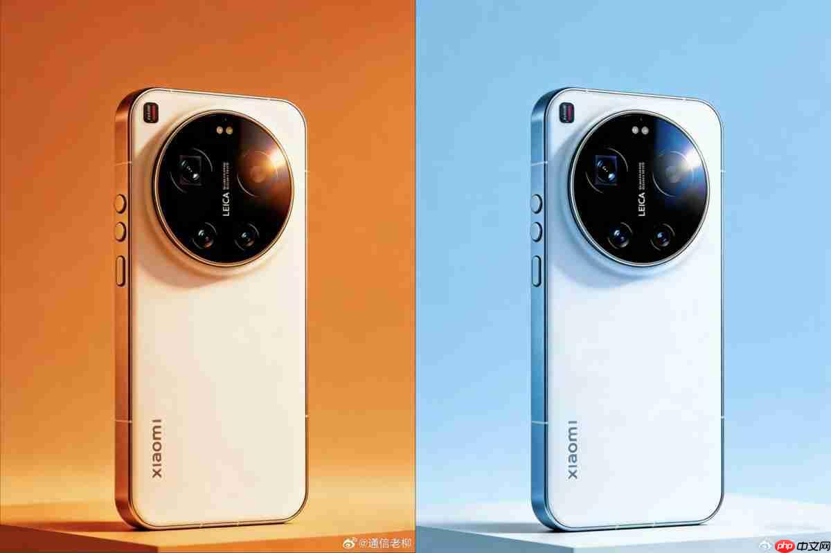 小米17 Ultra最新渲染图曝光：采用圆形模组设计