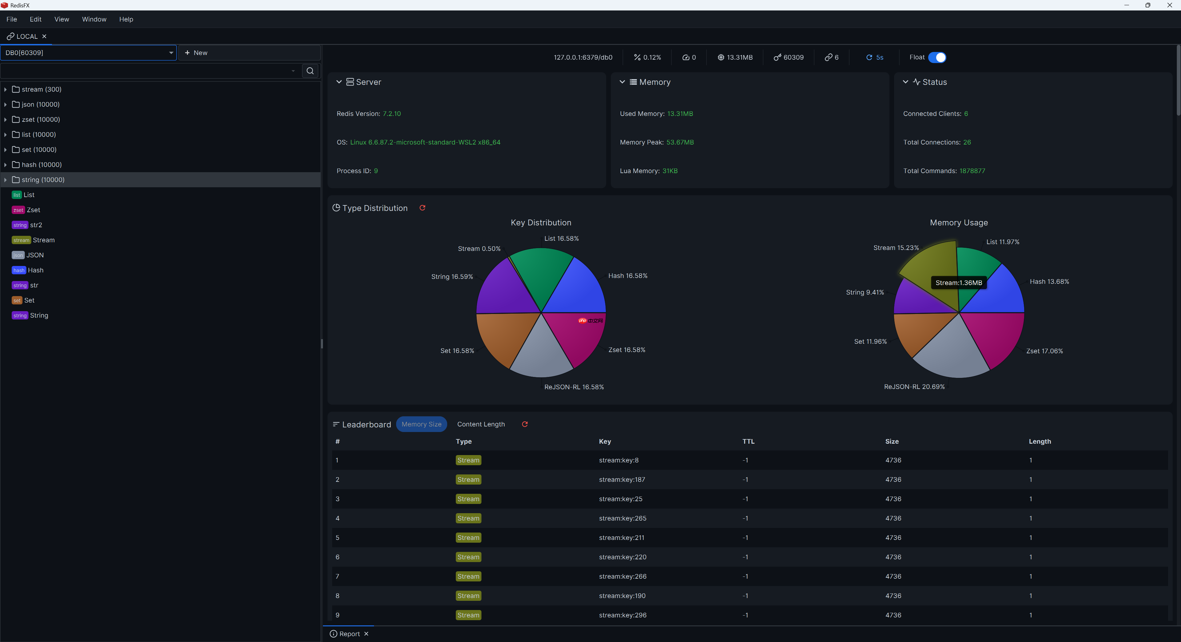 RedisFX v2.3.21 已经发布，使用 JavaFX 开发的 Redis GUI 工具