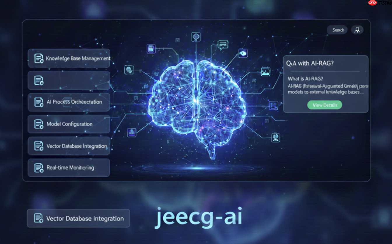 Jeecg AI 应用开发平台 v1.0.0 首版发布，快速搭建 AI 知识库或 AI 聊天助手