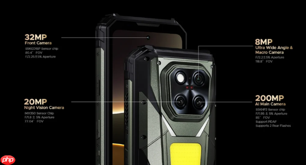 DOOGEE V Max LR手机全球上市：配20500mAh电池