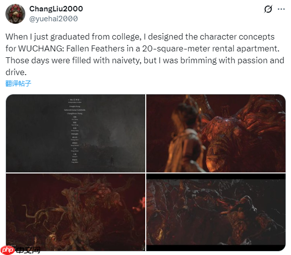 《明末：渊虚之羽》设计师谈设计角色：那会刚毕业 充满激情