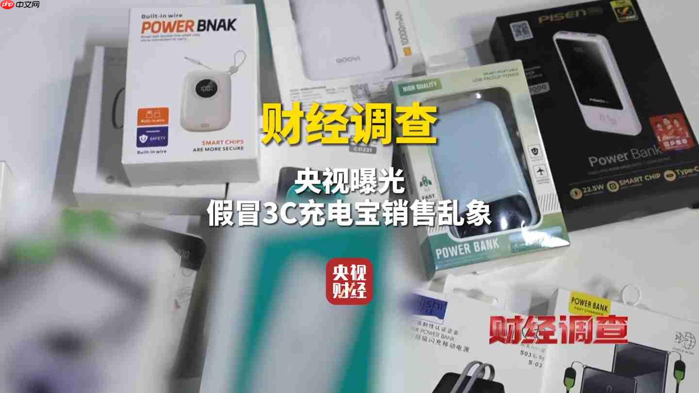 央视曝光假冒 3C 充电宝销售乱象，新标准即将出台