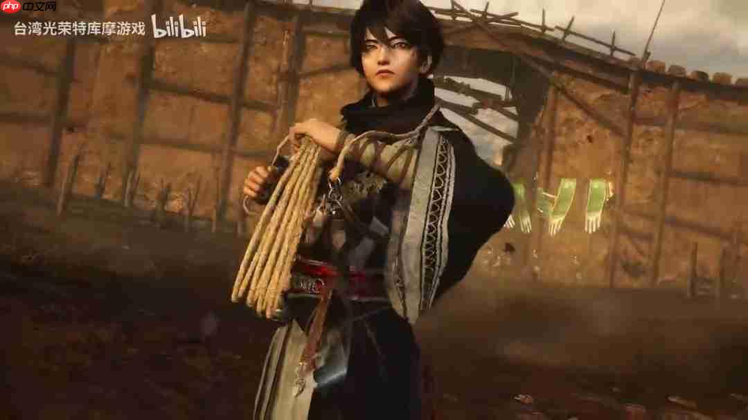 《真三国无双：起源》DLC新武器绳镖演示视频