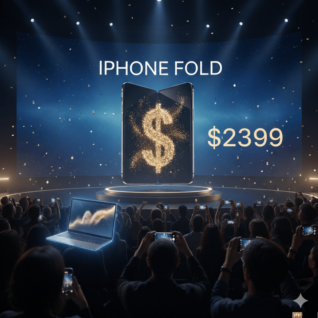 iPhone Fold恐价同16吋MacBook Pro！价格预测飙升、将创史上最贵纪录