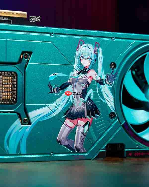 电竞信仰兼顾实力！ROG夜神RTX5080 RO姬x初音未来版显卡