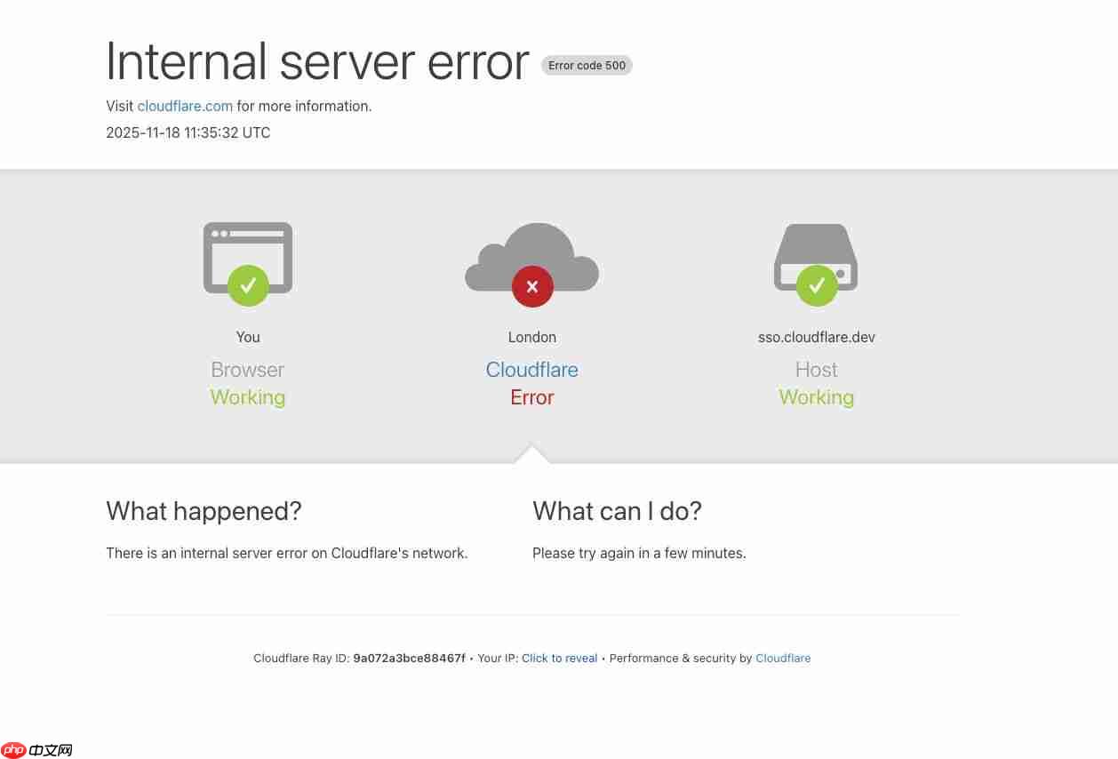 Cloudflare 遭遇全球大规模服务中断，故障复盘报告已发布