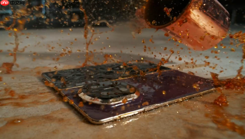 80°C 热水沖淋、铁球撞击也无损，HUAWEI Mate X7 耐用性实测曝光!