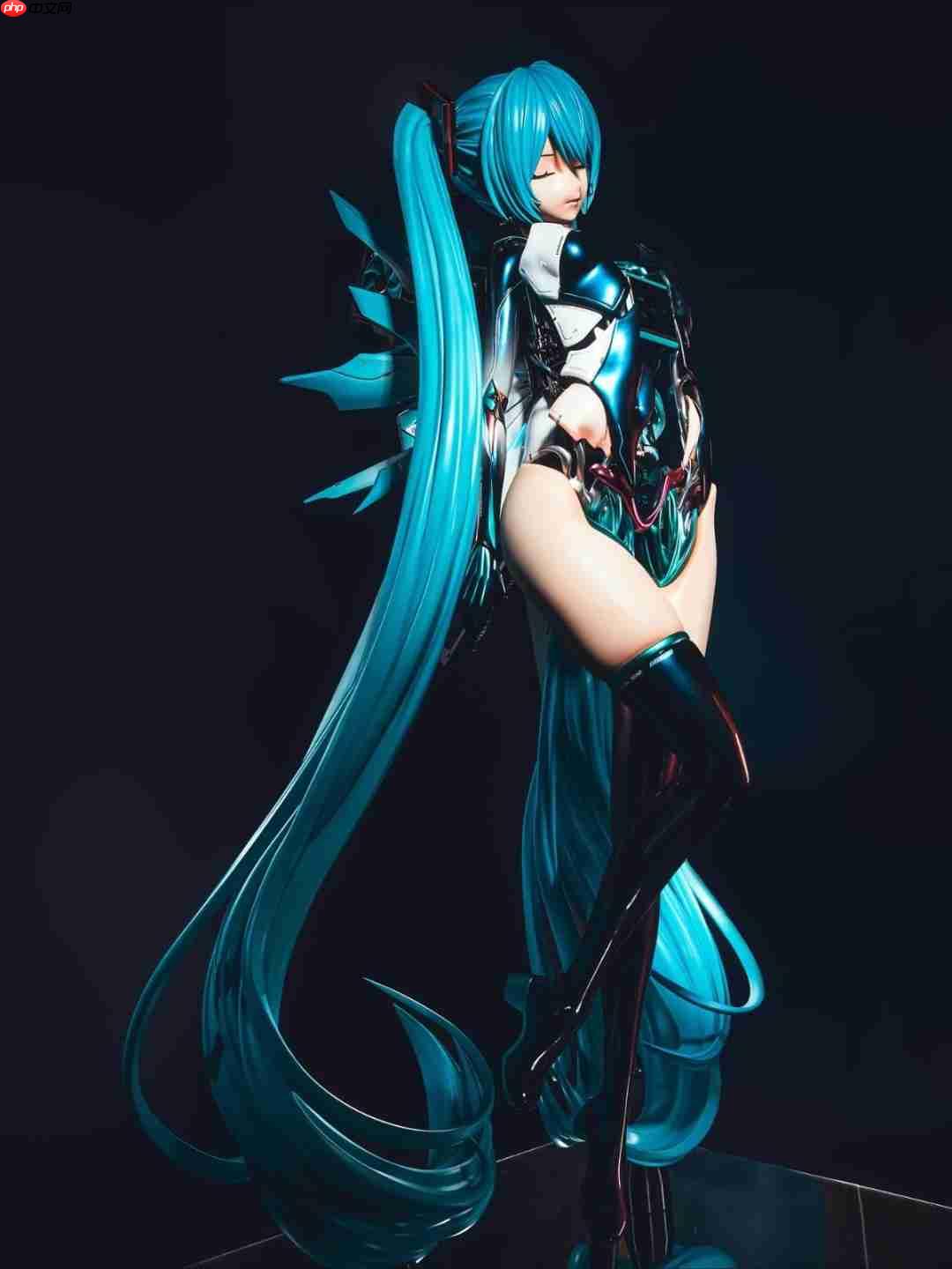 全球首台初音未来人形造型电竞主机 栩栩如生！