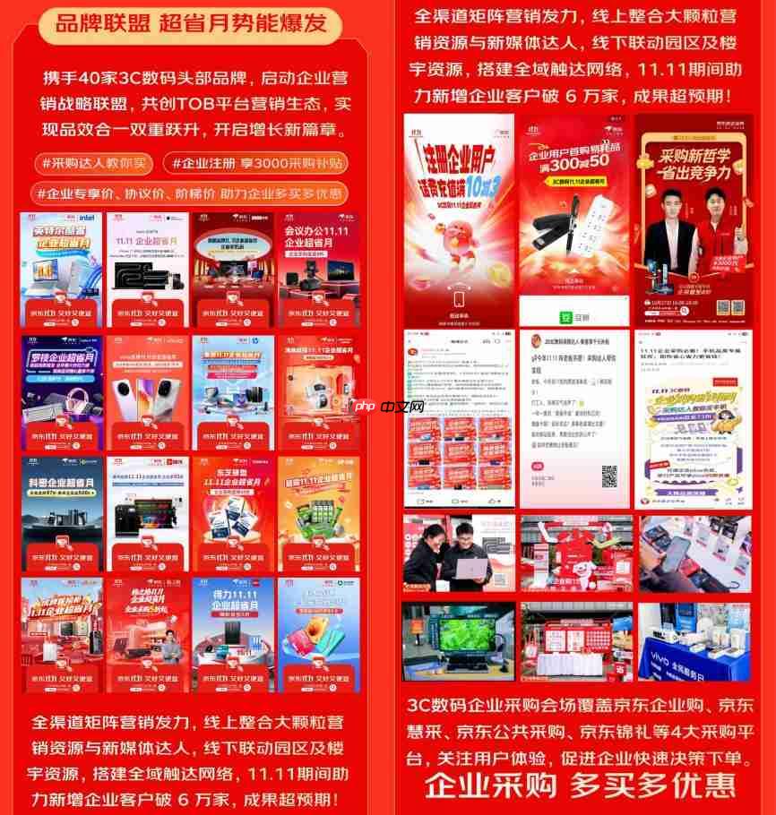 京东3C数码政企业务终极战报：企业活跃用户增50% 新增企业用户破6万