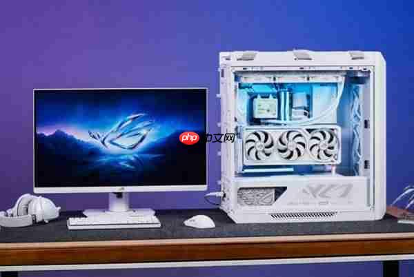 神颜降世 吹雪姬驾临！ROG吹雪水冷散热器正式开售