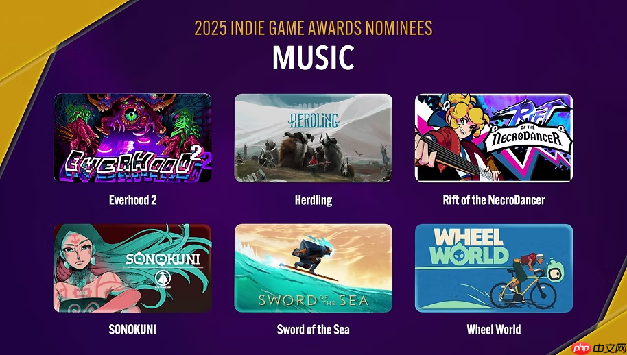 2025独立游戏大奖年度名单公布！新加入“LGBT”奖