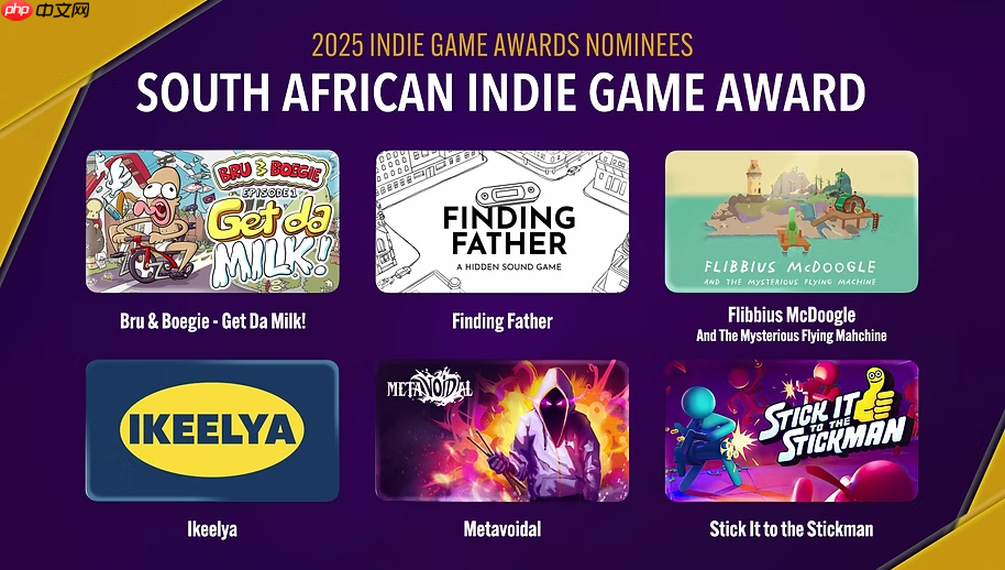 2025独立游戏大奖年度名单公布！新加入“LGBT”奖