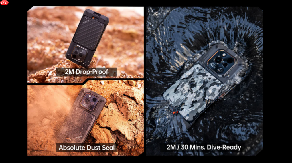 可换电的三防手机， rugone xever 7 系列正式登陆香港!