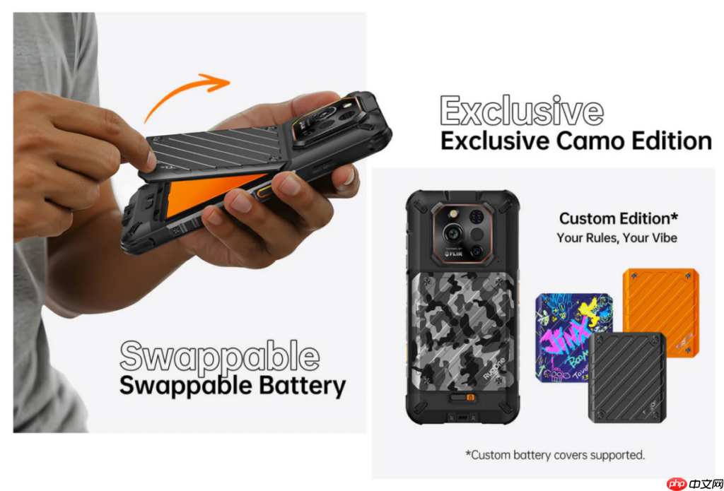 可换电的三防手机， RugOne Xever 7 系列正式登陆香港!