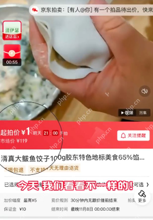 京东1元起拍发财鲅鱼饺子是怎么回事？详情介绍 - php中文网