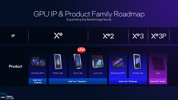 Intel Xe3P将用于独显：两个版本现身
