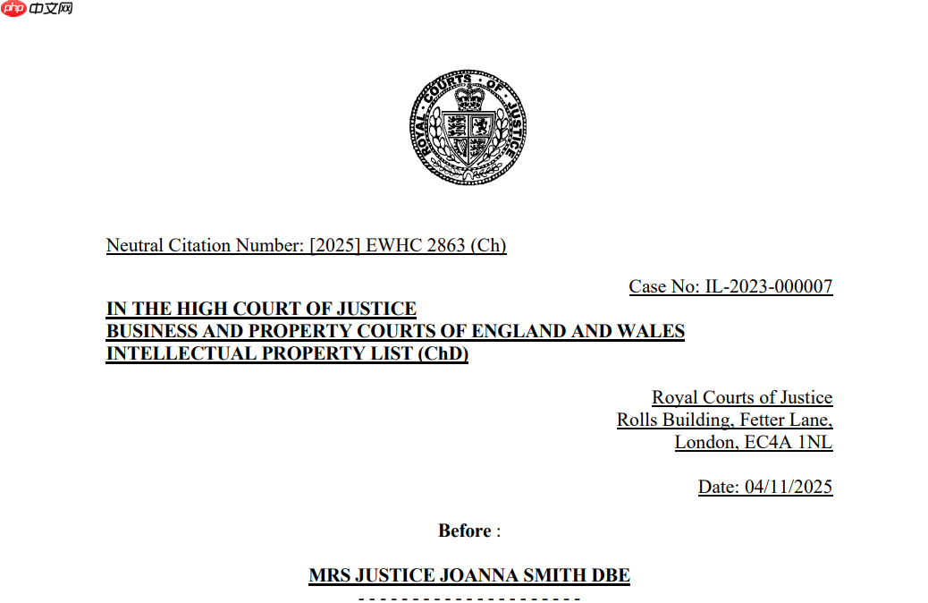 伦敦高院驳回 Getty 诉 Stability AI 案：AI 模型训练不构成版权侵权