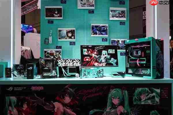 双11颜值至上！ ROG夜神RTX5080 RO姬x初音未来版显卡