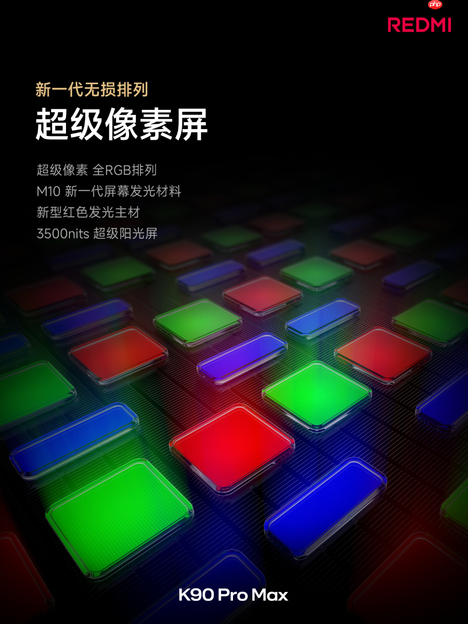 REDMI K90 Pro Max正式发布：第五代骁龙8至尊版+红米最强影像 3999元起！